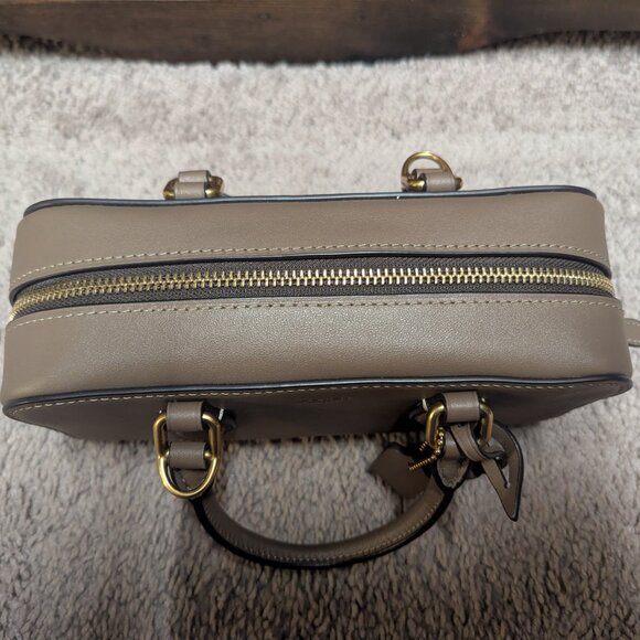 Coach Bowery Satchel 22 In Dark Stone - Picture 9 of 9